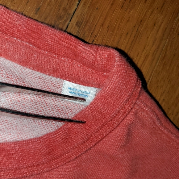 Southern Tide The Skipjack Men's Light Red Sweatshirt - Picture 5 of 10